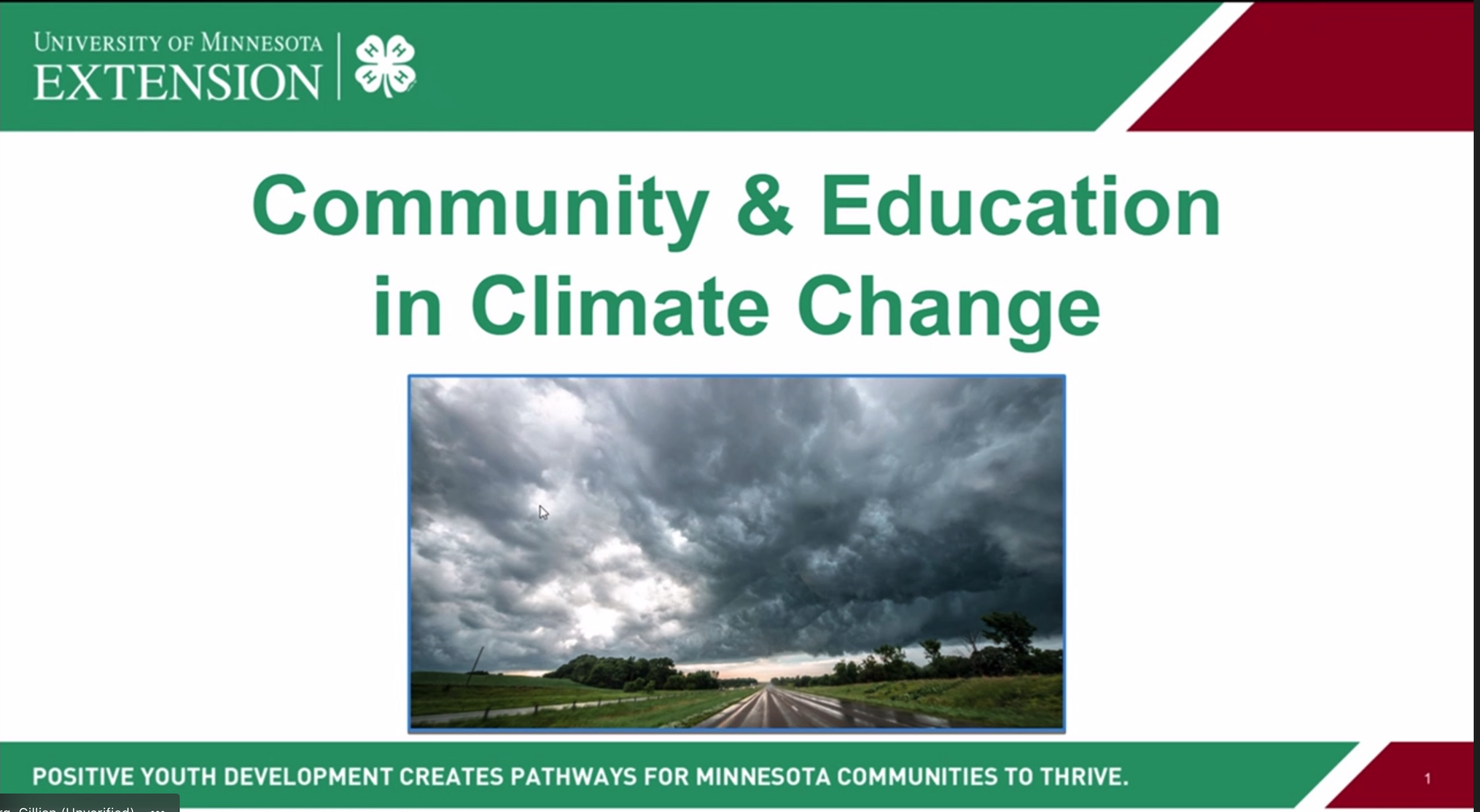 From Met Council 4-H Climate Action Project to Earth on Us
